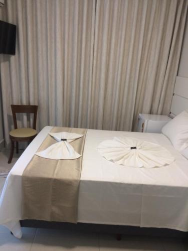 Katil atau katil-katil dalam bilik di Hotel Portal Guanambi