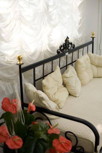 Letto o letti in una camera di Hotel Villa Pina