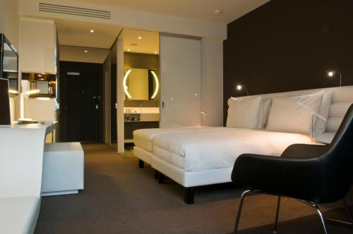 Katil atau katil-katil dalam bilik di Radisson BLU Hotel Nantes