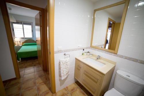 Kúpeľňa v ubytovaní Apartamento Voramar