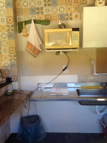 Nhà bếp/bếp nhỏ tại Pousada Peregrino