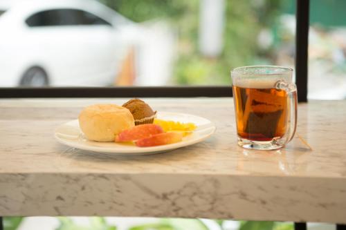 Φαγητό σε αυτό το hostel ή κάπου εκεί κοντά