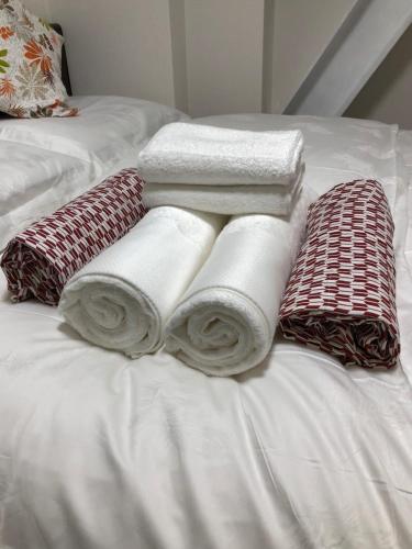 Postel nebo postele na pokoji v ubytování GreenHotel