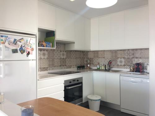Kuchyň nebo kuchyňský kout v ubytování Bungalow San Agustin