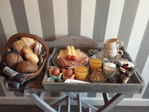 Mad på bed and breakfast-stedet eller i nærheden