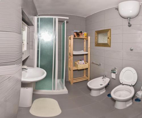 Kúpeľňa v ubytovaní Casa Luna