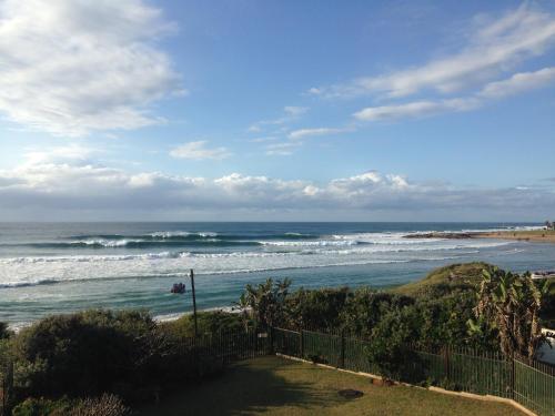 a view of the ocean on a sunny day at 9 Seesonnet Scottburgh in Scottburgh