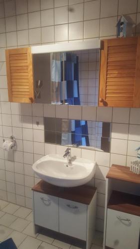 Un baño de Urlaub auf dem Bauernhof