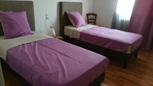 Postel nebo postele na pokoji v ubytování Rinasce In Corsica