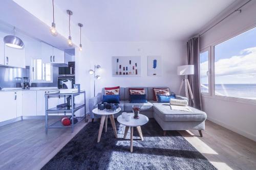 Køkken eller tekøkken på Luxury Art Apartment