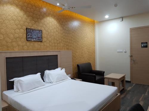 Postel nebo postele na pokoji v ubytování Hotel Starway