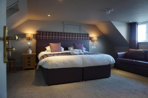 Lochside Hotelにあるベッド