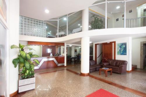 Χώρος καθιστικού στο Oscar Hotel