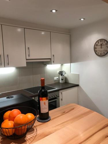 Appartement Centralにあるキッチンまたは簡易キッチン