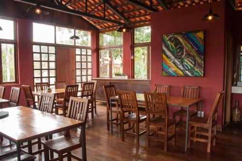 Restaurace v ubytování Villa Domaso