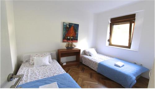 Postel nebo postele na pokoji v ubytování Villa Antic with private pool in BUDVA
