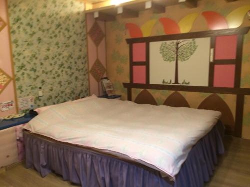 Llit o llits en una habitació de Fukui Aine (Adult Only)