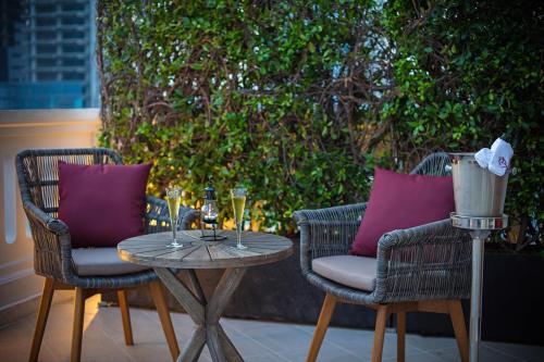 Χώρος καθιστικού στο Maison De Camille Boutique Hotel