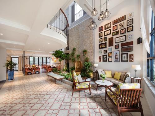 Χώρος καθιστικού στο Maison De Camille Boutique Hotel