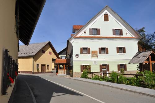 Budova, kde se bed and breakfast nachází