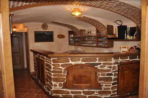 Lounge nebo bar v ubytování Bed & Breakfast Pr'Sknet