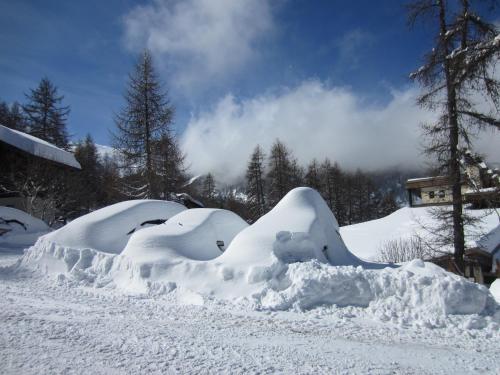 Το Chalet les arolles τον χειμώνα