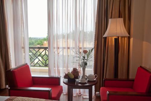 Posezení v ubytování DLGL - Dung Quat Hotel