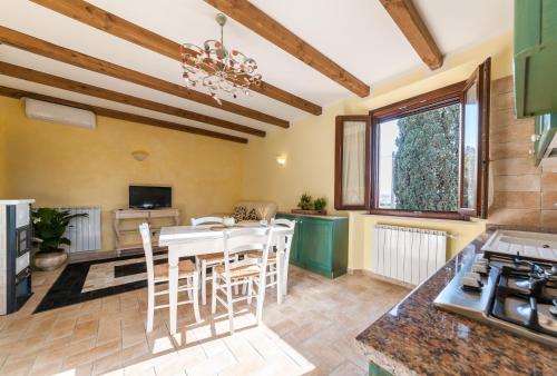 El Molino Agriturismoにあるキッチンまたは簡易キッチン