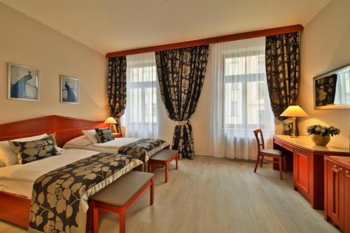 Cama ou camas em um quarto em Carlton