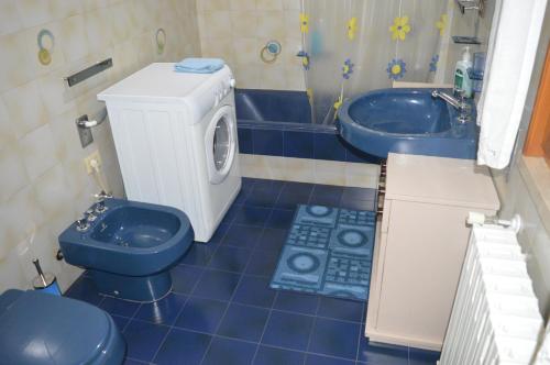 Et badeværelse på Dimora Carmine