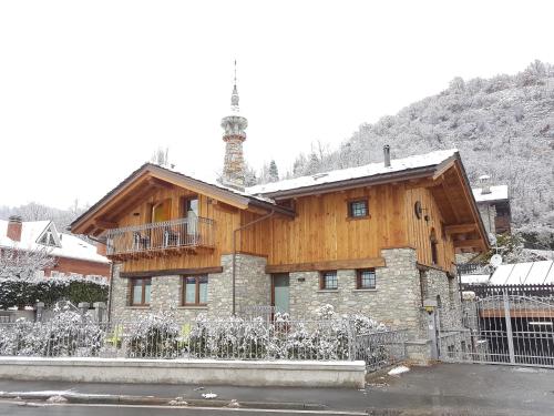 Το B&B Pousada Rio Aosta-servizi di Bed and breakfast τον χειμώνα