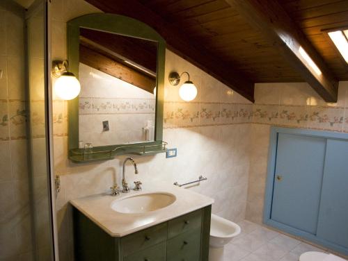 Phòng tắm tại All'Ombra del Palmeto