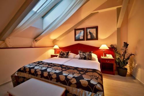 Cama ou camas em um quarto em Carlton