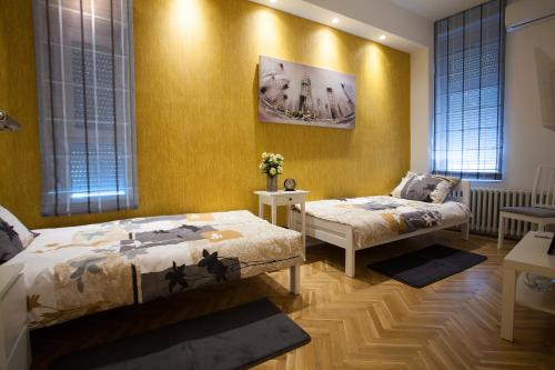 Postelja oz. postelje v sobi nastanitve Apartment Passage