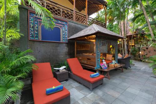 Χώρος καθιστικού στο Villa Kampung Kecil Boutique Hotel