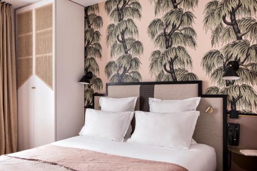 Postel nebo postele na pokoji v ubytování Doisy Etoile - Orso Hotels