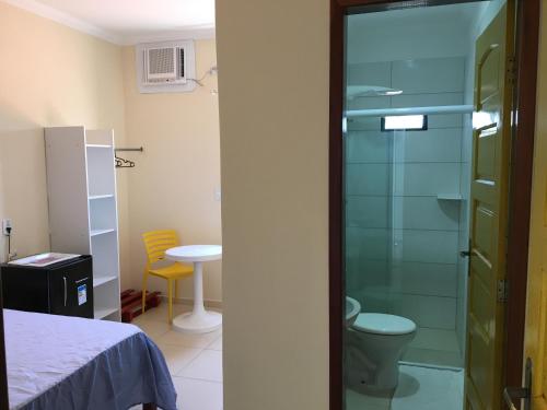 Et badeværelse på Maraga Beach Hostel