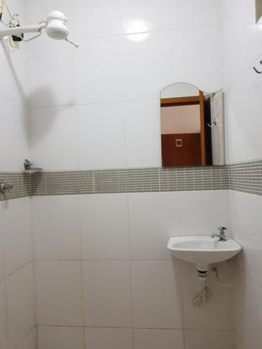 Vonios kambarys apgyvendinimo įstaigoje Hotel Cabo Finisterra