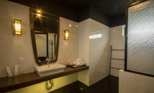 Ванная комната в Danang Boutique Hotel