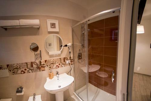 Ванная комната в Lenotti Bed and Breakfast