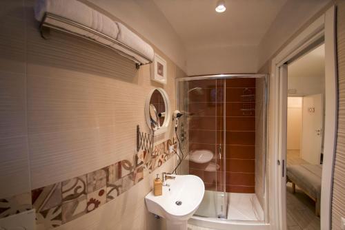 Ванная комната в Lenotti Bed and Breakfast