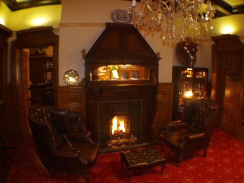 Χώρος καθιστικού στο NormanHurst Hotel