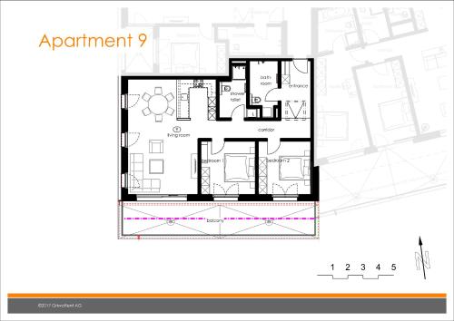 Κάτοψη του Apartment Krokus - GRIWA RENT AG
