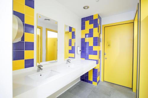 Koupelna v ubytování Hotel Augustus