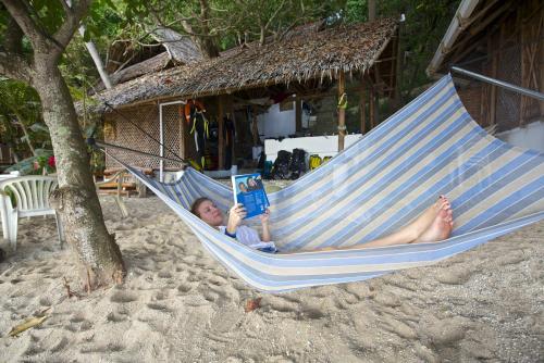 Επισκέπτες που μένουν στο Kookoo's nest eco-lodge