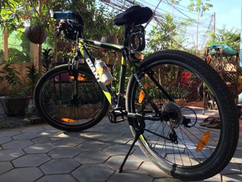 Jízda na kole v ubytování Eco-Home Siem Reap Homestay nebo okolí