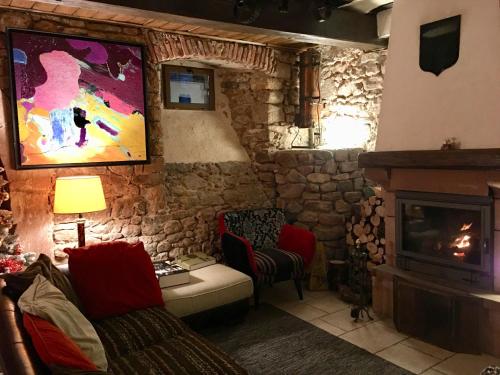 Posezení v ubytování Laterale Residences Riquewihr