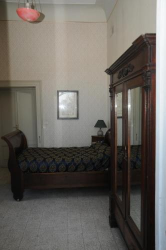 Katil atau katil-katil dalam bilik di B&B Villa Gualterio