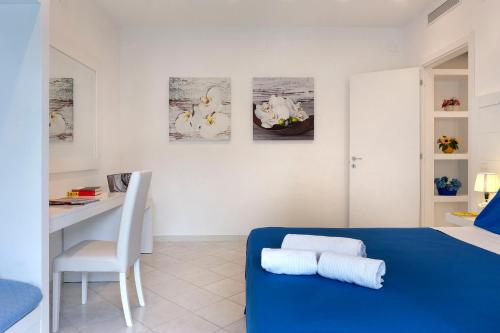 Postel nebo postele na pokoji v ubytování Casa Aurora - Stay in Sorrento