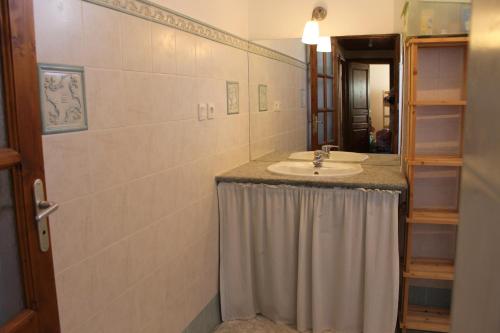 Ett badrum på B&B La Borella Casa Conti